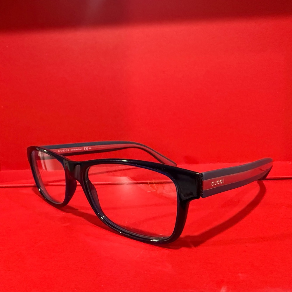 Gucci Authentic Blue and Red Eyeglasses